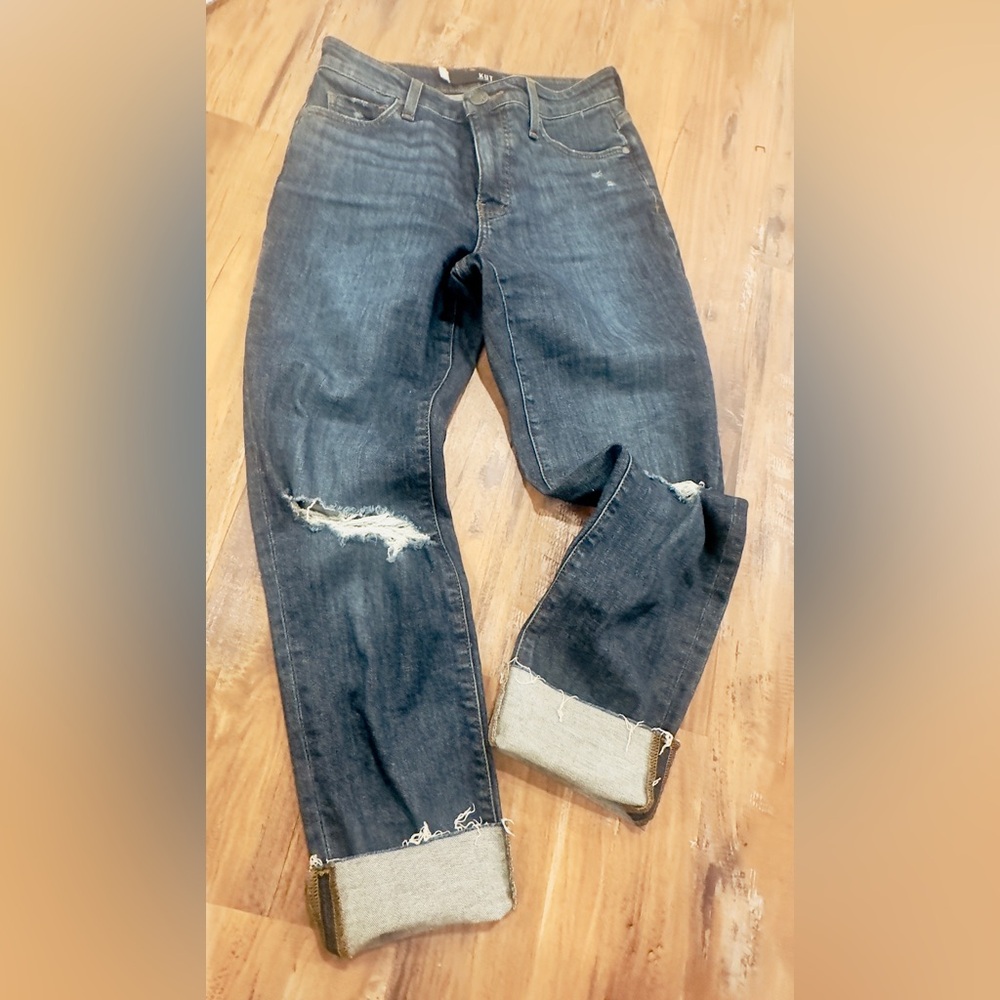 Kut from the Kloth• Cigarette Slim•REESE FAB AB• Straight Leg• Raw Hem• Size 0 - Picture 6 of 14